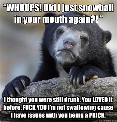 Mouth Snowballs Cum 72