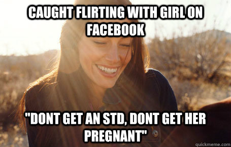 flirting signs on facebook meme girl meme face