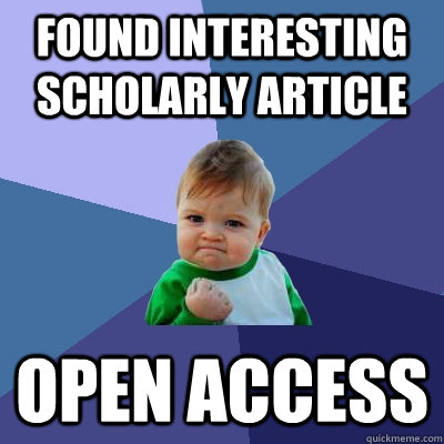 Image result for open access meme