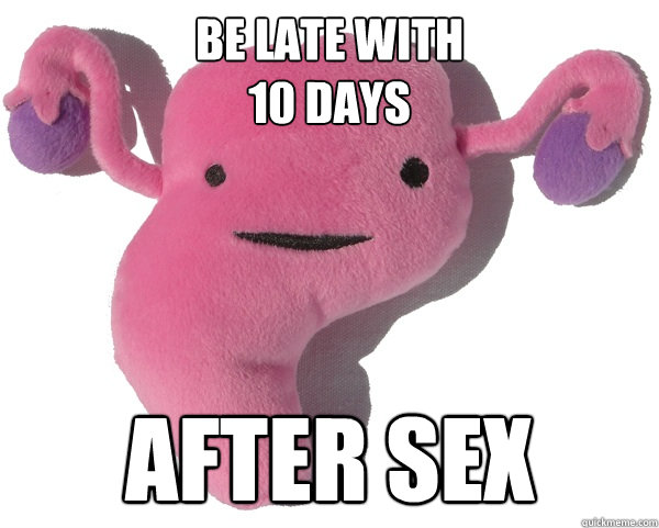 Late Period After Sex 14