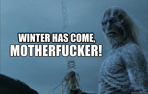 Image result for winter has come meme