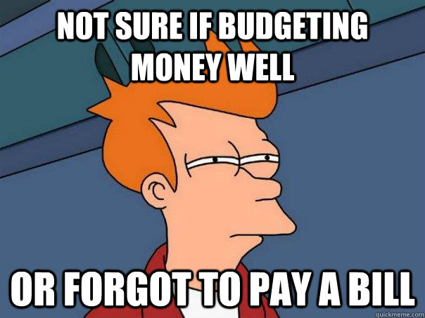 Image result for budgeting meme