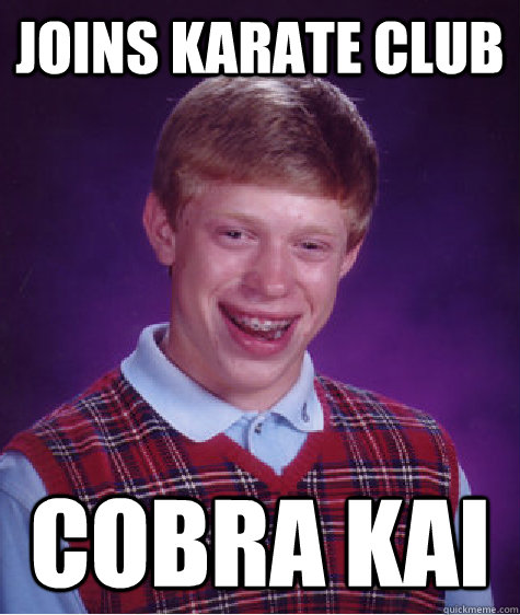 Joins Karate club Cobra Kai - 5d849623ee723874e985fa696720f61104303d1d1acb60a431b7c14c12f38944