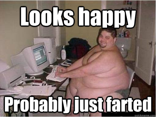 Fat Happy Guy 30
