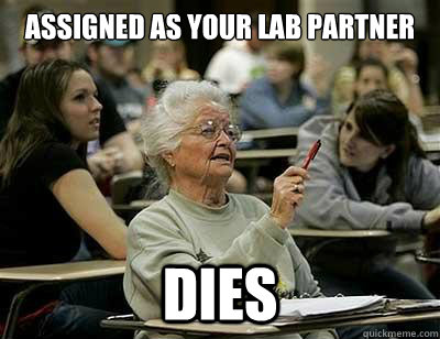 dating your lab partner