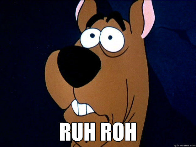 Image result for scooby doo ruh roh gif