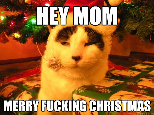 Hey Mom Merry Fucking Christmas Misc Quickmeme