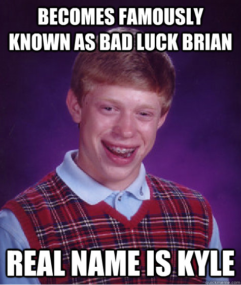 Is bad luck real or no? | yahoo answers