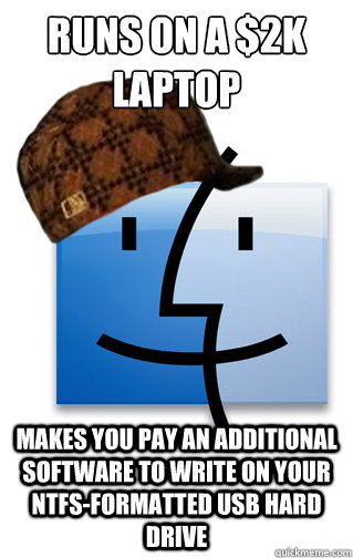 Scumbag Mac OS X memes | quickmeme