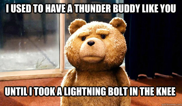 Thunder Buddy Ted memes | quickmeme