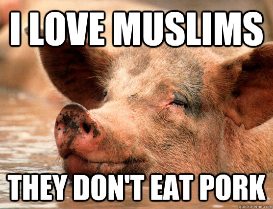 Why can't Muslims eat pork?