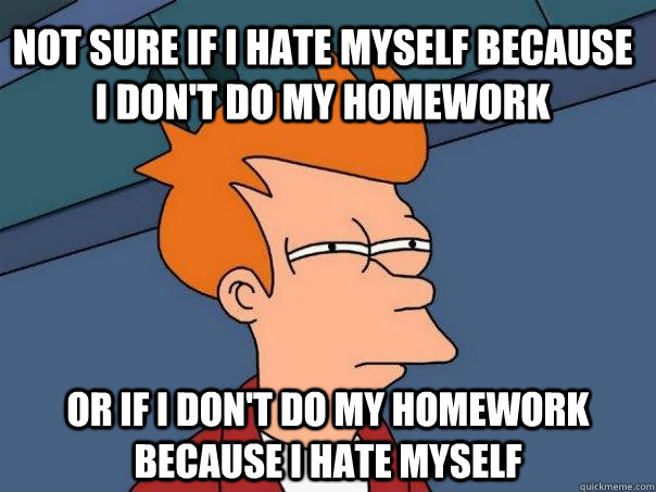 Why don't i do my homework