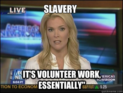 Image result for volunteer slavery